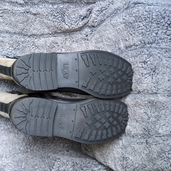 Ugg Chancery leather boots Women's sz 11​​ - Picture 5 of 7